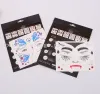 Halloween party: Terrifying, bloody scars, tattoo stickers, knife scars, male and female simulation of bleeding, fake injuries, funny paper stickers Application Scenario